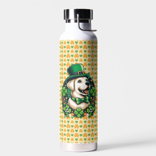 Bouteille D'eau Chien mignon de la Saint Patrick (Gauche)