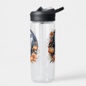 Bouteille D'eau Chien Mignon Halloween Fleur Lunaire Amoureux des  (Gauche)