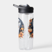 Bouteille D'eau Chien Mignon Halloween Fleur Lunaire Amoureux des  (Droite)