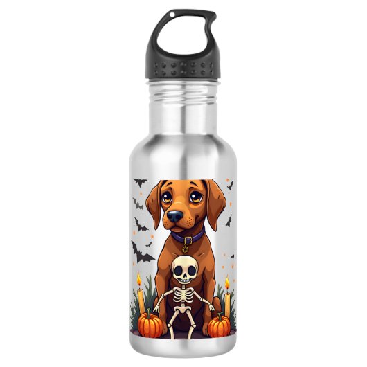 Bouteille D'eau Chien Vizsla Voodoo (Devant)