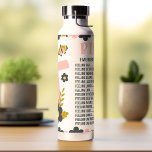 Bouteille D'eau Chiffres d'urgence de la Bible chrétienne<br><div class="desc">Restez hydraté et inspiré avec cette bouteille d'eau unique avec des versets essentiels de la Bible et des numéros d'urgence. Le design floral apaisant de l'aquarelle apporte une touche de sérénité, tandis que les informations pratiques fournissent confort et conseils en période de défis. Parfait pour un usage quotidien, des aventures...</div>