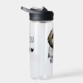 Bouteille D'eau Chih Tzu personnalisé | Maman de chien (Droite)