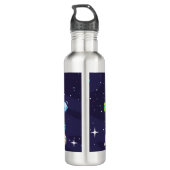 Bouteille D'eau child on the moon, monogrammed name (Dos)