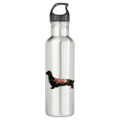 Bouteille D'eau Chinchard de Longhaired (Devant)