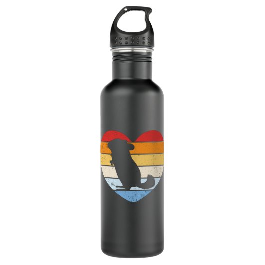 Bouteille D'eau Chinchilla vintage (Devant)