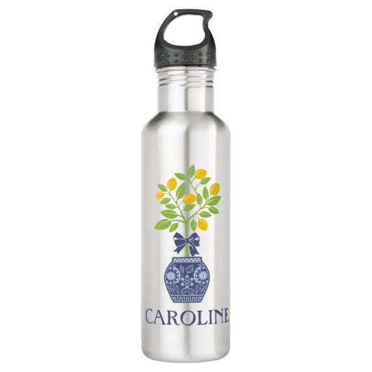 Bouteille D'eau Chinoiserie Lemon Tree Water Bottle (Devant)