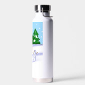 Bouteille D'eau Chiot à neige (Gauche)
