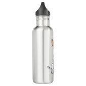 Bouteille D'eau Chiot Kawaii Basenji (Gauche)