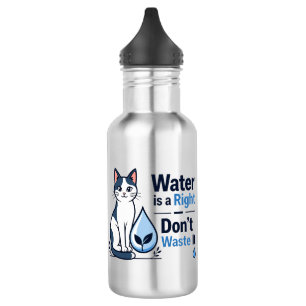 Bouteille D'eau Chiot Mignon Économiser l'Eau Éco-Responsable