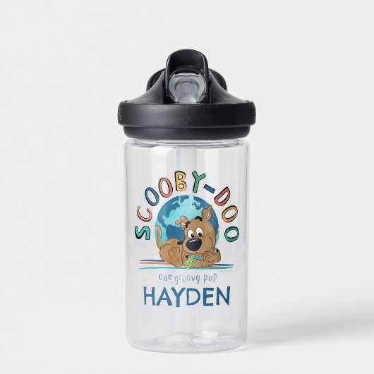 Bouteille D'eau Chiot Scooby-Doo "One Super Pup" (Avant)