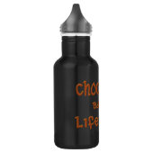 Bouteille D'eau Chocolat à base de vie (Gauche)