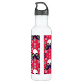 Bouteille D'eau Chouette d'art populaire (Dos)