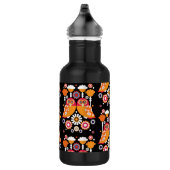 Bouteille D'eau Chouette d'art populaire (Droite)