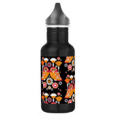 Bouteille D'eau Chouette d'art populaire (Gauche)