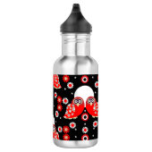 Bouteille D'eau Chouette d'art populaire (Droite)