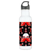 Bouteille D'eau Chouette d'art populaire (Devant)