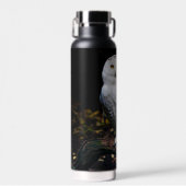 Bouteille D'eau Chouette hivernale majestueuse (Avant)