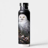 Bouteille D'eau Chouette hivernale majestueuse (Gauche)