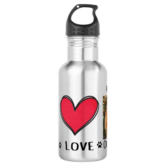 Bouteille D'eau Chow Chows Chien (Devant)