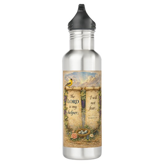 Bouteille D'eau Christian Bible Verse Water Bottle (Droite)