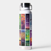 Bouteille D'eau Christian Custom Name BIBLE MEDIATION (Arrière)