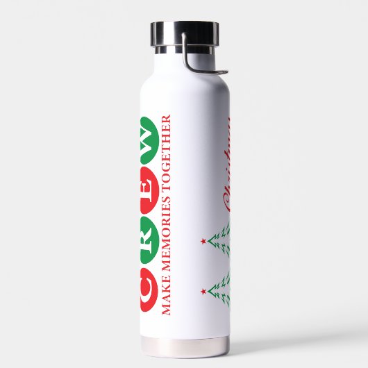 Bouteille D'eau Christmas (Gauche)