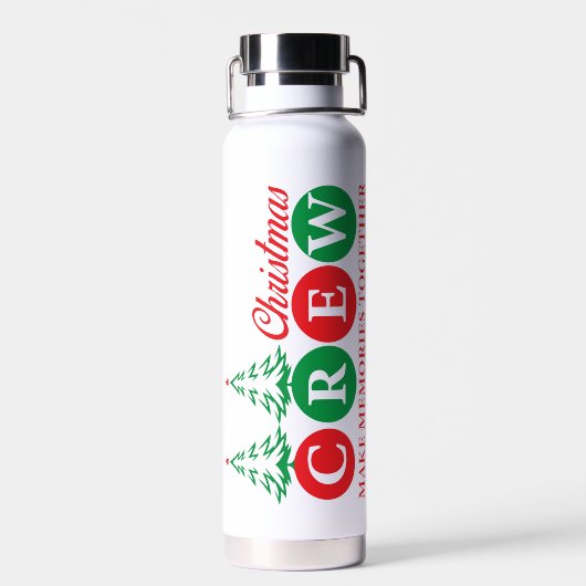 Bouteille D'eau Christmas (Arrière)