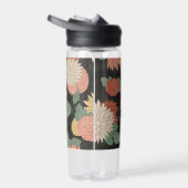 Bouteille D'eau Chrysanthème japonais Vintage spectaculaire (Droite)