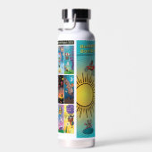 Bouteille d'eau - Ciel sportif (Plage)