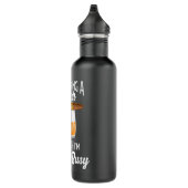 Bouteille D'eau Cigar Fumer Whiskey Boire Papa Tee Gif (Droite)