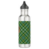 Bouteille D'eau Cimier de coq Clan Currie sur Tartan (Droite)
