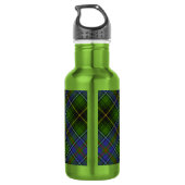Bouteille D'eau Cimier du clan MacInnes sur tartan (Dos)