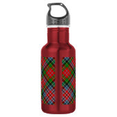 Bouteille D'eau Cimier du clan MacPherson sur tartan (Dos)