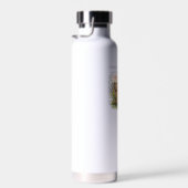 Bouteille D'eau Citation de voyage d'aventure Pack Light Wander Br (Plage)