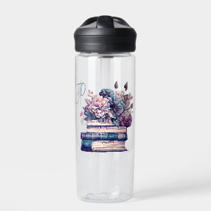 Bouteille D'eau Citation Ink Runs Deep Monogramme pour Amoureux