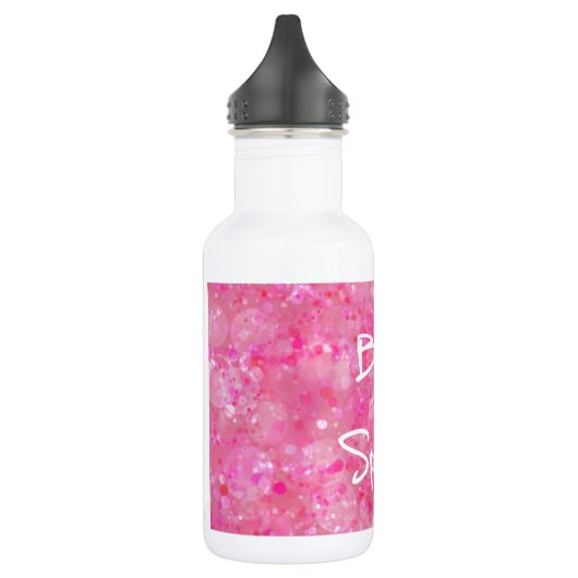 Bouteille D'eau Citation Né à Sparkle (Gauche)
