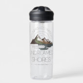 Bouteille D'eau Citation personnalisée Simple Explorer Inspiration (Extérieur)