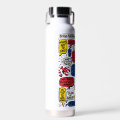 Bouteille D'eau Citations AMIENDS™ (Avant)