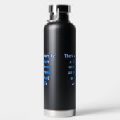 Bouteille D'eau citations sur l'amour, la vie et l'amitié (Droite)