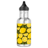 Bouteille D'eau Citron Jaune Moderne Amusant mignon (Droite)