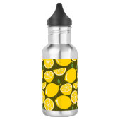 Bouteille D'eau Citron Jaune Moderne Amusant mignon (Gauche)