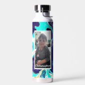 Bouteille D'eau Citron vert citron personnalisé Marbre comme (Gauche)