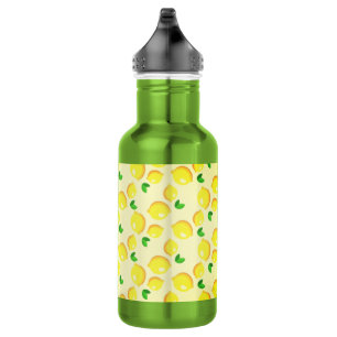 Bouteille D'eau Citrons jaunes frais