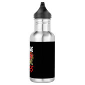 Bouteille D'eau Citrouille de vampire faisant pousser mes crocs Ha (Droite)