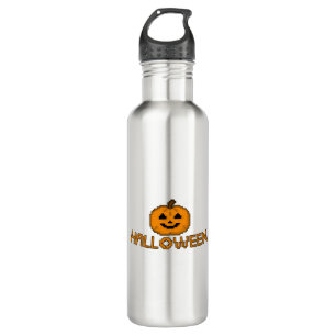 Bouteille D'eau Citrouille d'Halloween