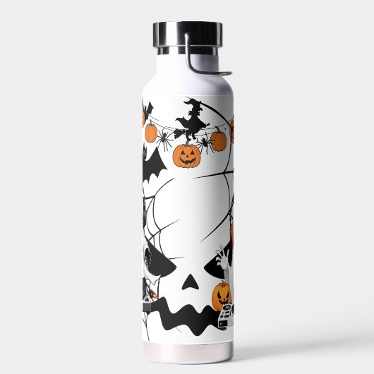 Bouteille D'eau Citrouille éffrayant (Gauche)