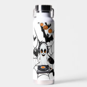 Bouteille D'eau Citrouille éffrayant (Avant)