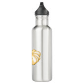 Bouteille D'eau citrouille orange plat (Droite)