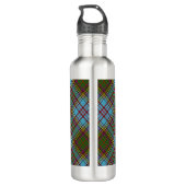 Bouteille D'eau Clan Anderson Crest sur Tartan (Dos)