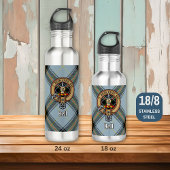 Bouteille D'eau Clan Bell Crest sur Tartan